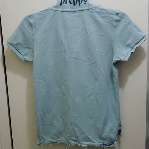 🔵2 for $15🔵 PROJECT E TEAL POLO - Picture 7 of 7